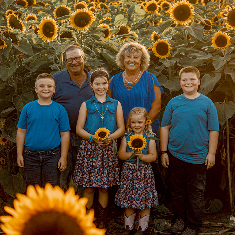 For 6 generations, the Howell Family has farmed this land in Madison County, Iowa, today the site of Howell's Florals and Pumpkin Patch